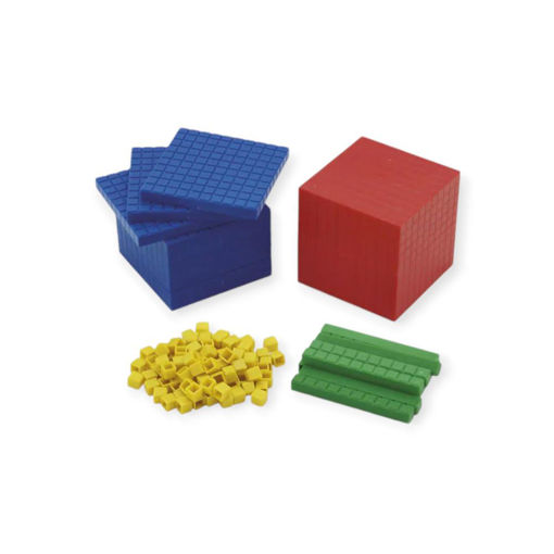 Picture of BASE TEN SET 121 PIECES